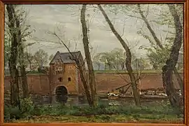 La porte d'eau à Arras 1883 Musée des Beaux-Arts d'Arras