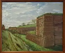 La porte Saint Nicolas à Arras 1883 Musée des Beaux-Arts d'Arras