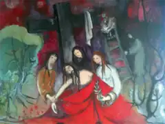 descente de croix (chapelle Sainte-Florine