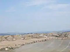 Désert d'Accona en Italie.