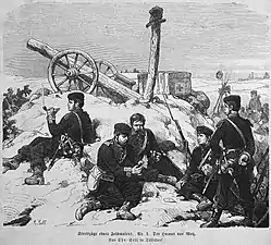 L'Humeur avant Metz, 1871.