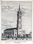 L’église Saint-Pierre-Apôtre de Philadelphie (construite de 1842 à 1847).