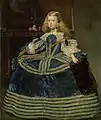 L'infante Marguerite-Thérèse en robe bleue