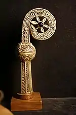 Crosse dite de saint Robert de Molesme, Italie du Sud, fin XIe / début XIIe&nbsp;siècle.