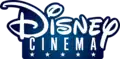 Logo de Disney Cinema du 8 avril 2019 au 1er mai 2020.