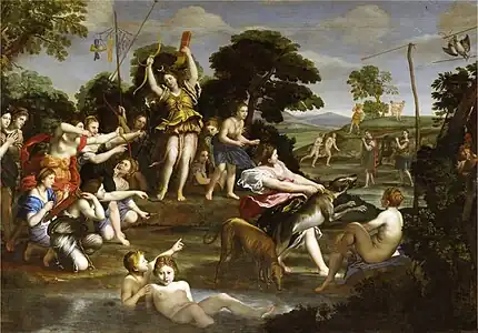 La Chasse de Diane (1616-1617)Galerie Borghèse, Rome.