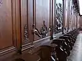 Stalles de chorale (XVIIe&nbsp;siècle).