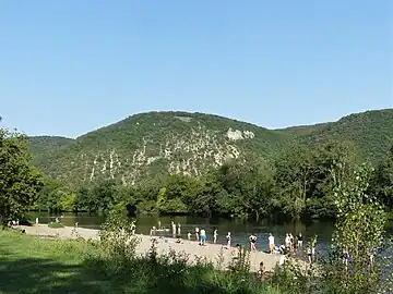 Entre Cazoulès au premier plan et Lanzac et Le Roc au fond.