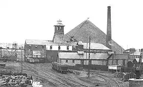 La fosse de Douchy vers 1910.