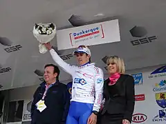 Arnaud Démare est premier du classement des jeunes.