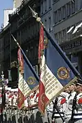 Drapeaux des 1er et 2e&nbsp;régiments étrangers, Paris (2003).