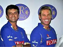 Rahul Dravid et Shane Warne