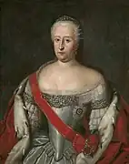 Duchesse de Courlande par Louis Caravaque.