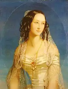 Portrait de la princesse Zénaïde Youssoupov, 1840, Galerie Tretiakov, Moscou.