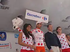 Julien Duval est premier du classement des monts.