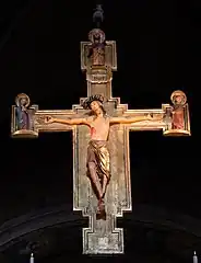 Crucifix du XIVe&nbsp;siècle.