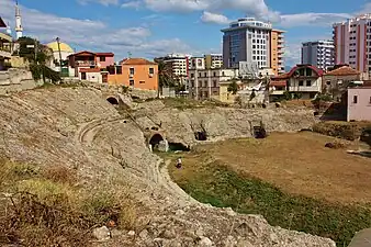 L'amphithéâtre romain