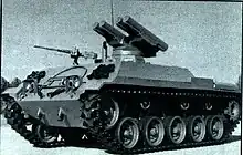 M41E équipé de la tourelle HCT