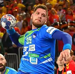 Marko Bezjak lors de l'Euro 2018