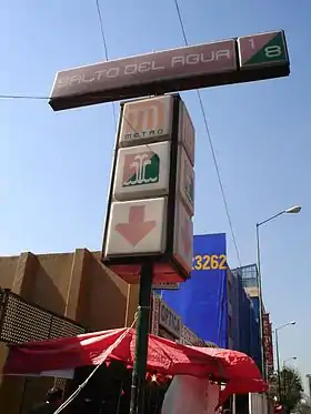 Accès à la station.