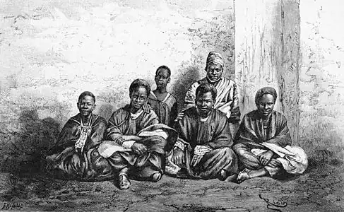 Illustration pour Le Sénégal : la France dans l'Afrique occidentale de Louis Faidherbe (1889).