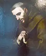 Ribera (1591-1652) (entourage de),Saint François d'Assise.