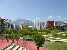 Photo de l'écoquartier de Bonne.