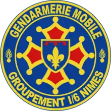 Image illustrative de l’article Groupement I/6 de Gendarmerie mobile