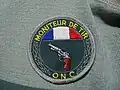 Écusson de poitrine de Moniteur de tir de l'ONC en 2003.