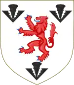 Écu de la famille Egerton