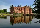 Château d'Egeskov (XVIe siècle) au Danemark.
