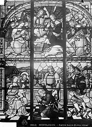 Côté sud : Adoration des Bergers ou La Nativité et Adoration des Mages