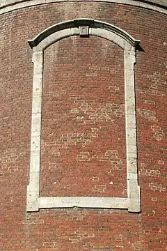 Fenêtre axiale du chevet.