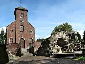 Eglise Saint-Trudon et Grotte de Lourdes