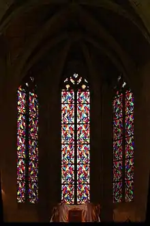 Verrières de la chapelle axiale (1955)