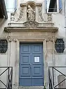 Porte latérale, impasse Balze.