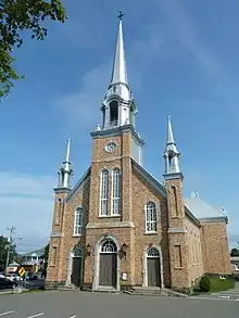 L'église Saint-Louis de Kamouraska.