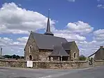 Église vue depuis le bourg