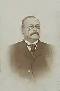 Hermann Einstein, son père, v. 1890.