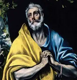 El Greco, Les Larmes de saint Pierre (en), vers 1587-1596.
