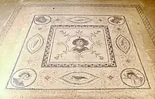 Mosaïque d'Africa et les Saisons.