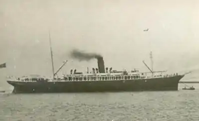 L'Alfonso XIII, construit en 1889. Une partie de son équipage —&nbsp;32 en plus du capitaine&nbsp;— est mort pendant les opérations d'extinction de l'incendie sur le Cabo Machichaco.