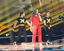 Ela à Minsk (2018).