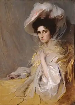 Portrait de la duchesse de Guiche, née Greffulhe, 1905, localisation inconnue.