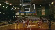 Match amical à la Maison des Sports entre l'Élan Chalon et le SLUC Nancy en août 1997