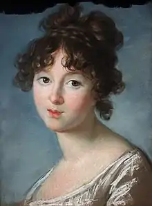 La princesse Aniela Angelika Radziwill, princesse Konstanty Czartoryski (1781-1808)1800, par Élisabeth Vigée Le BrunMusée des Beaux-Arts de la Ville de Paris