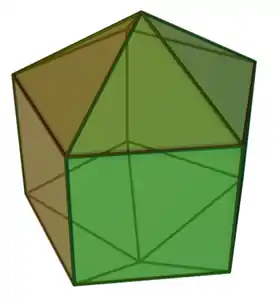 Image illustrative de l’article Diamant pentagonal allongé