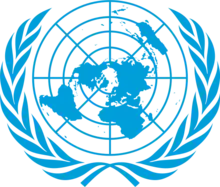Emblème de l'Organisation des Nations unies.