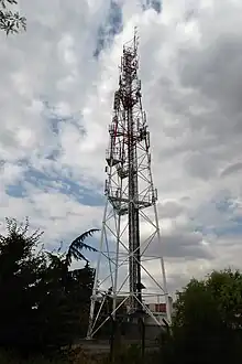 L'émetteur des Hauts Saumons, rue Jules Courtois, Chartres, Eure-et-Loir.