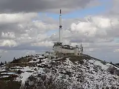 Émetteur TDF au crêt de l'Œillon.
